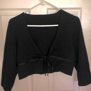 Cropped cardigan